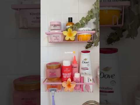 MY SHOWER EVERY SEASON🤍 #aesthetic #showerroutine #products