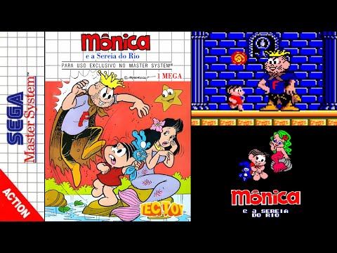 Mônica e a Sereia do Rio | Hack of Wonder Boy [Master System] Sprite Hack