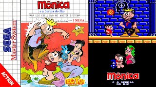 Mônica e a Sereia do Rio | Hack of Wonder Boy [Master System] Sprite Hack