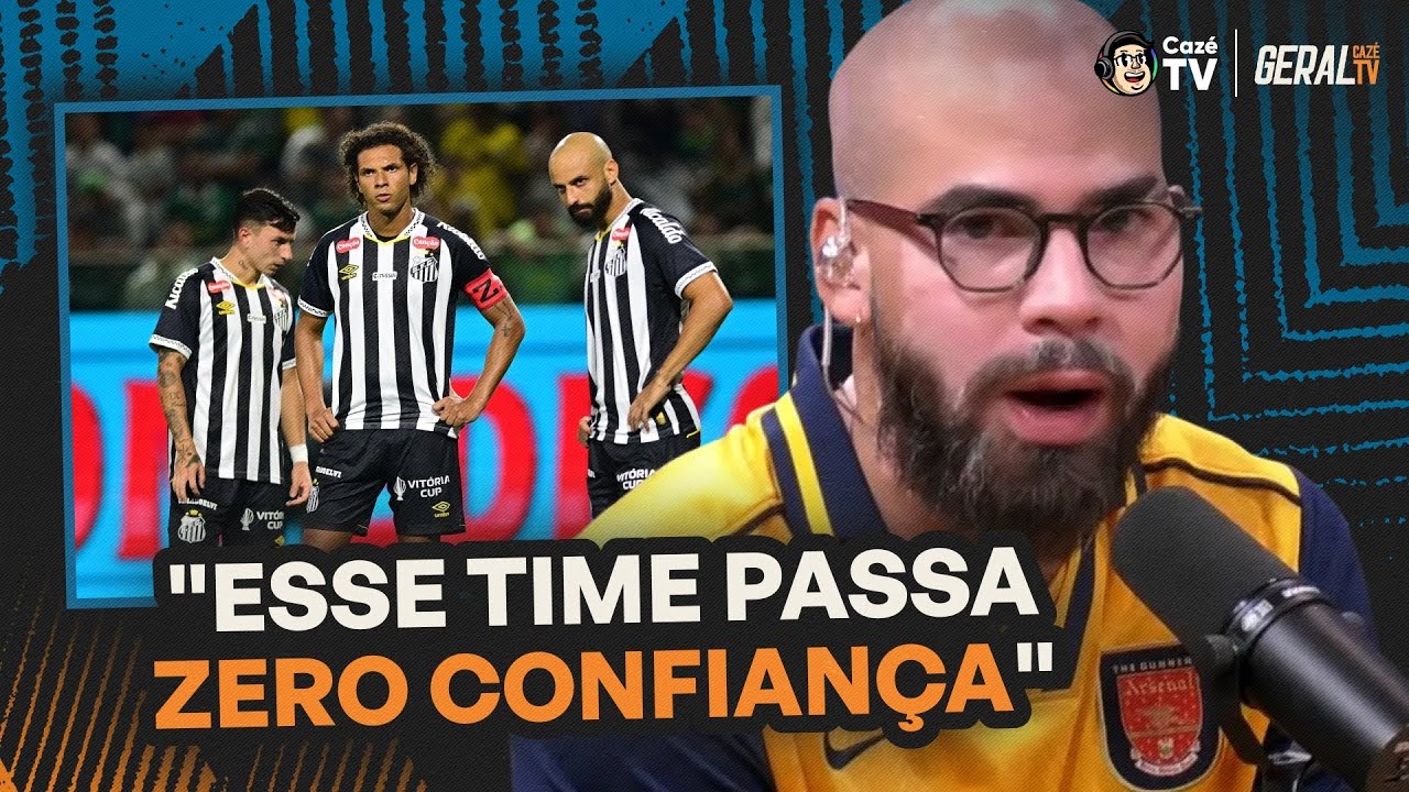 SANTOS PERDE PARA PALMEIRAS E LIGA ALERTA SOBRE A FORÇA DO ELENCO PARA A TEMPORADA | GERAL CAZÉTV