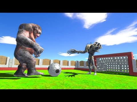 1v1 Soccer | Primates vs Infernals - ARBS - Animal Revolt Battle Simulator