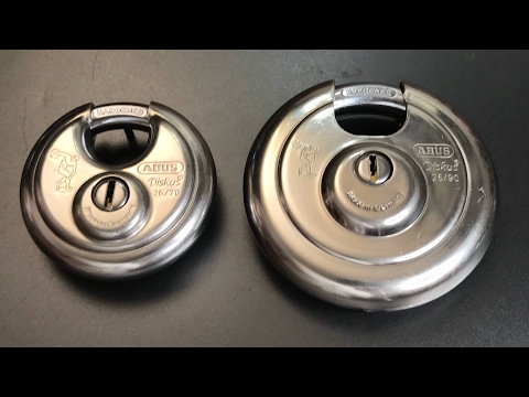 Spyna Abus 6806K/85 NEON mėlynas (square chain) video