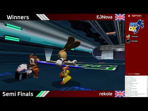 FBNewbie4 | EJNova vs rekole | Winners Semi Finals | Sonic Riders DX 1.0.1 Online Tournament
