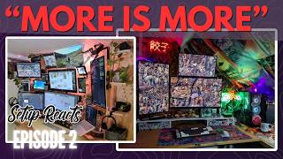 10 Maximalist Setups That Prove More Is More | Setup Reacts Ep.2