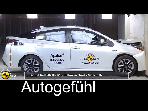 2017 Toyota Prius crash test - Euro NCAP all-new neu