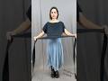 Jane Ira Bloom - many ways to wear double face top