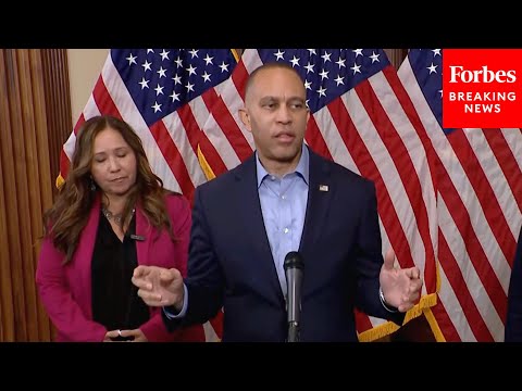 BREAKING: Hakeem Jeffries Holds Press Briefing On Day 21 Of Government Shutdown