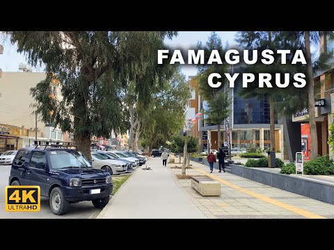 Famagusta, Cyprus Walking Tour 2022 | 4K