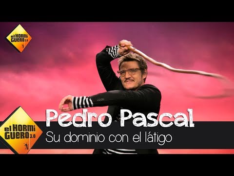Pedro Pascal saca su lado más salvaje demostrando su dominio con el látigo - El Hormiguero 3.0