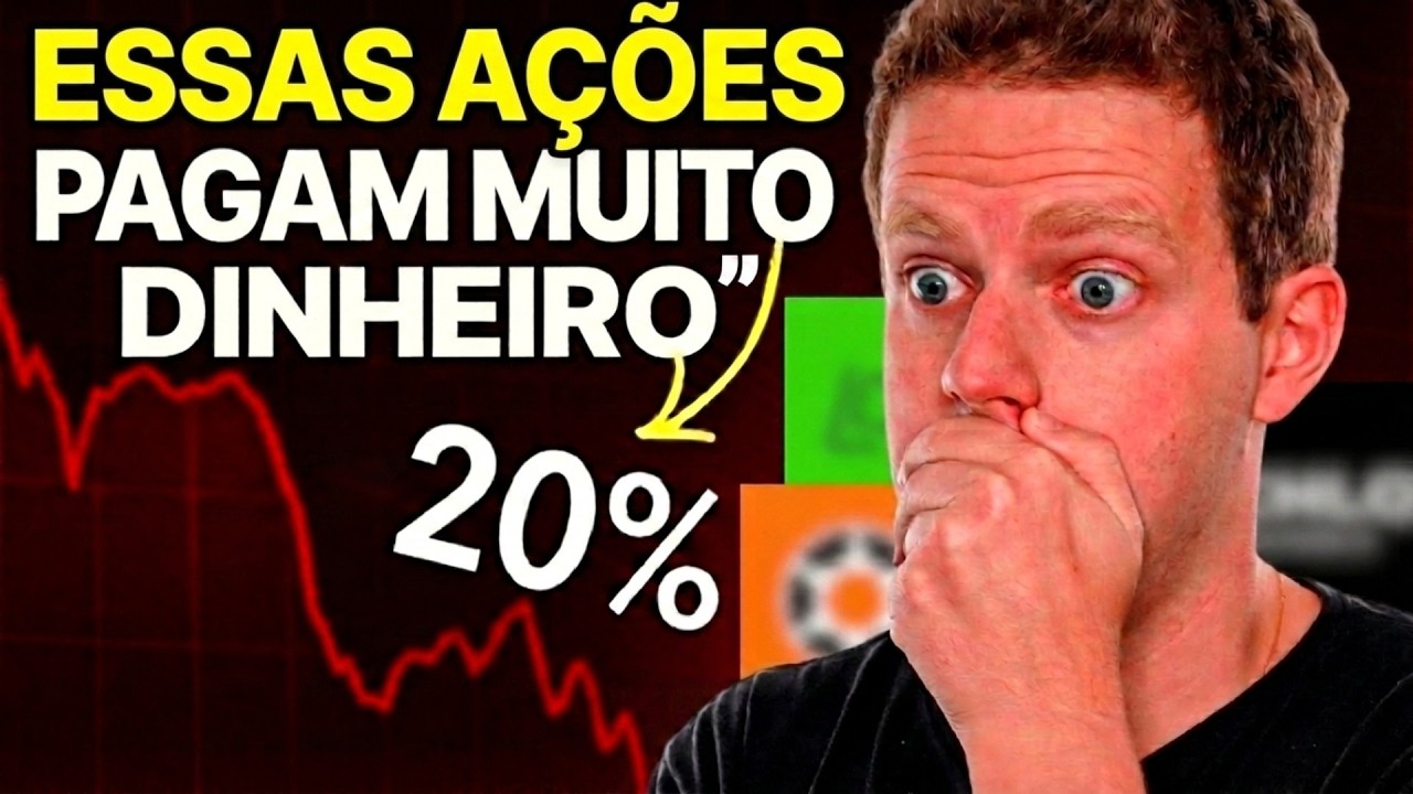 3 ações QUASE DE GRAÇA pagando DIVIDENDOS ABSURDOS