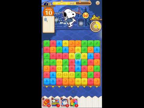 Snoopy Puzzle Journey Night Mode Level 23 - NO BOOSTERS 🐶🧩🧳 | SKILLGAMING ✔️