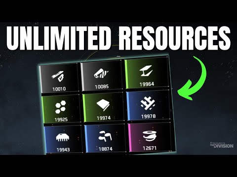 The Division 2 -  Unlimited Resources. FASTEST WAY To Farm Material. Tips & Tricks! (2024)