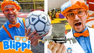 BLIPPI AO VIVO! 🔴 Aprende Ciência e Conquista Desafios e Esportes!