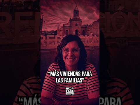 NADA FAKE – GINA GRAZZIANO ANUNCIÓ MÁS VIVIENDAS PARA REDUCCIÓN