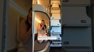 This is the NightJet Mini Cabin from Hamburg to Vienna #capsulehotel #trainjourney #traintravel