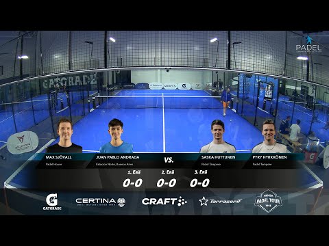 FPT 2023 #4 – Miesten finaali Sjövall/Andrada vs Huttunen/Hyrkkönen