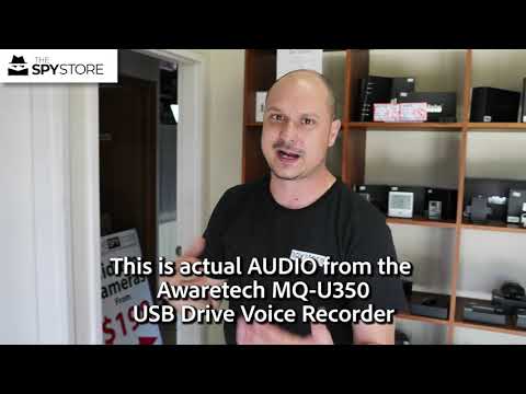 How does it sound - USB Drive Voice Recorder - Awaretech MQ-U350