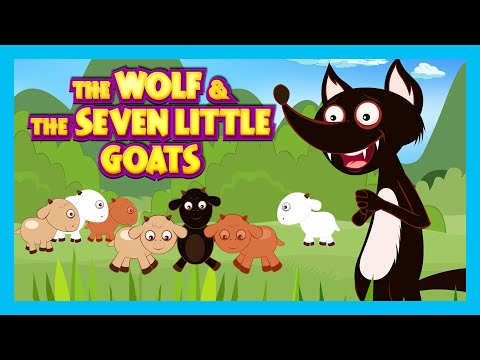 The Wolf and The Seven Little Goats Story | Animated Stories For Kids - Full Story By Kids Hut