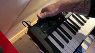 Video thumbnail for Korg D1 Action Review by TheRigRat