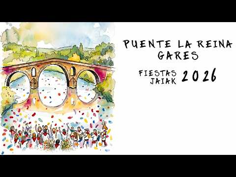 Txupinazo de fiestas de Puente la Reina-Gares 2026