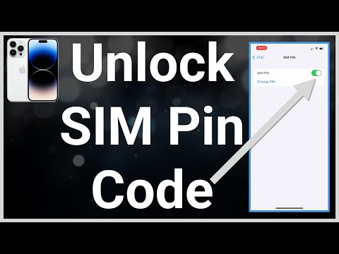 How To Unlock SIM Pin On iPhone