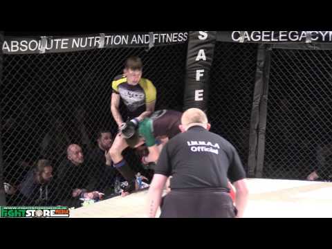 Luke Robinson vs Leon Hill - Cage Legacy 2