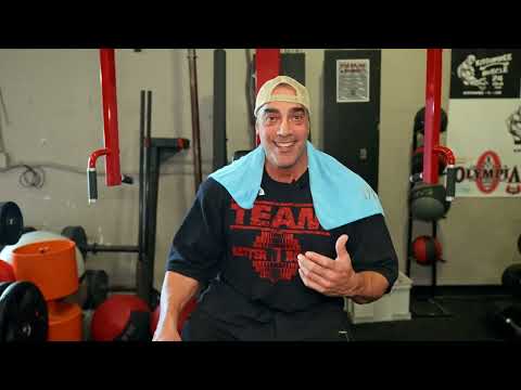 OG Bodybuilding Pro Jimmy Mentis at 59 Trains Chest- Shoulders