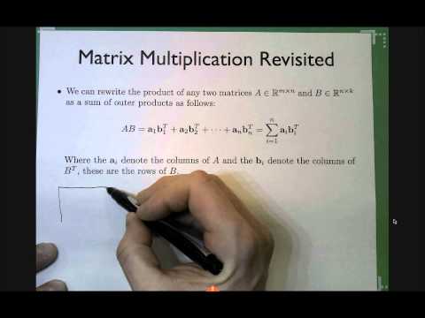 EAS205, 2014, Lecture 24: SVD