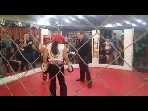 Mi primer pelea de king box ludmila