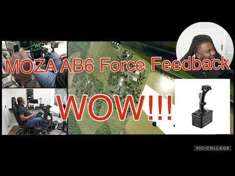 Moza AB6 Force Feedback VS WinWing Viper Ace - Full Immersion Unedited Flights!