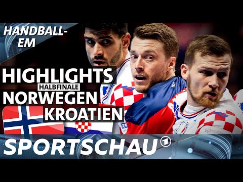 Highlights: Halbfinale Norwegen gegen Kroatien | Handball-EM | Sportschau