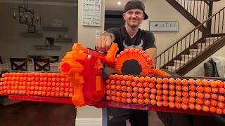 NERF WAR: Million Subscribers Battles