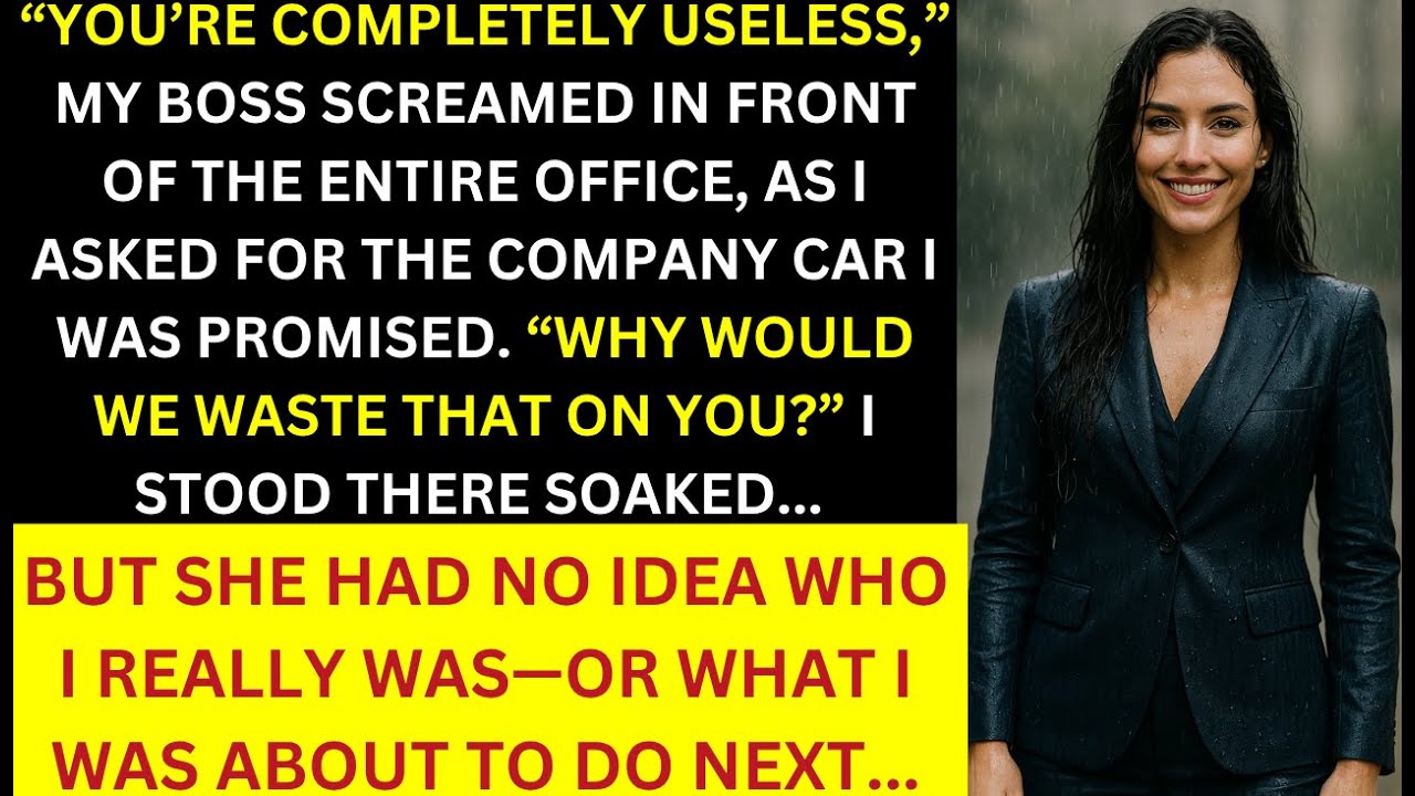 My Boss Called Me "Useless" After I Asked For The Company Car I Was Entitled To - Until I...