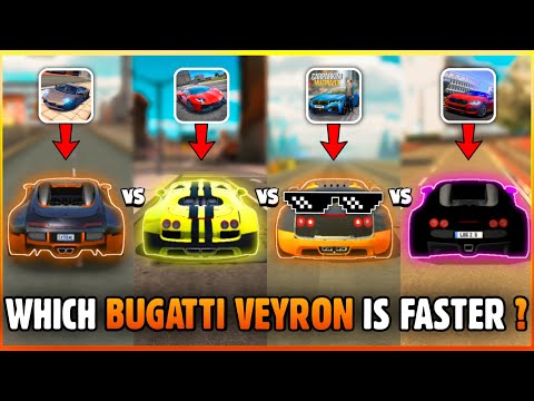 Bugatti Veyron Top Speed - Extreme & Ultimate Car Driving Simulator & Car Parking Multiplayer & DSS