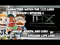 Characters Watch The THX Logo Season 1 Episode 4 J J And C Watch The THX Amazing Life Logo