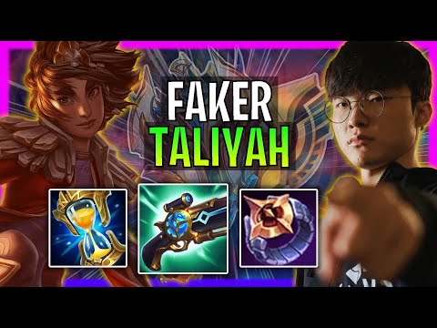 T1 Faker Plays Taliyah Mid vs Zoe! | Season 2024
