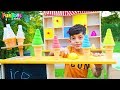 Selling Play Ice Cream, Fun Kids Video