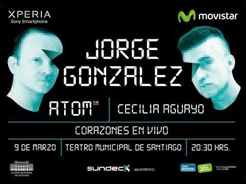 Jorge González Corazones en vivo Teatro Municipal 2014