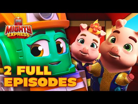 2 FULL EPISODES 🚂 Mighty Express Season 2 🚂 - Mighty Express Official