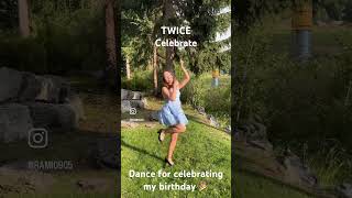 Celebrating my birthday 🎉 #twice #celebrate