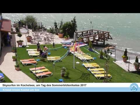 🔷 Kristall trimini Kochel am See - Skysurfen im Kochelsee 2017🔷
