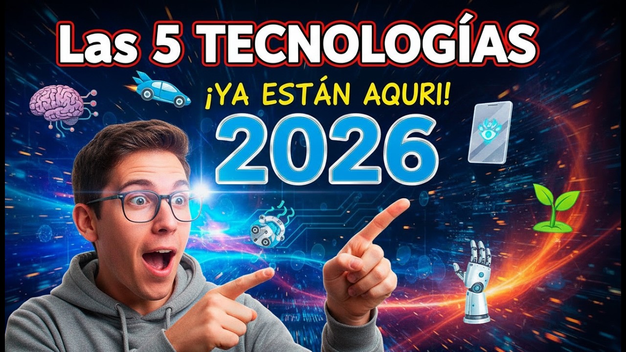 The 5 technologies that will define 2026 are here!