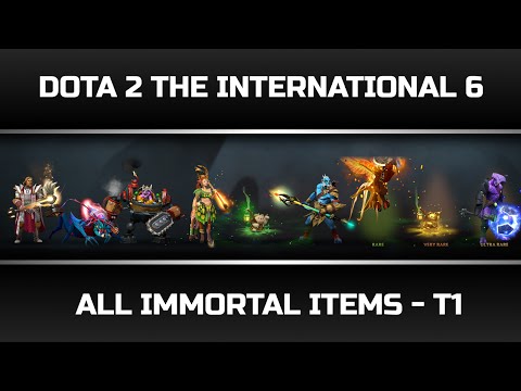 DOTA 2 TI6 ALL IMMORTAL ITEMS TREASURE 1