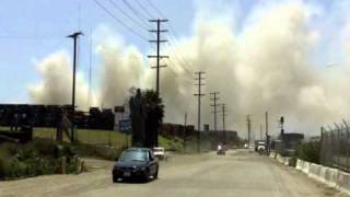 Pick Your Part Junkyard Fire