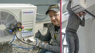 Pioneer 18K BTU Mini Split: Part 2 - Installation