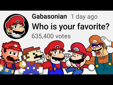 Funny Mario Poll Compilation 6 - Gabasonian