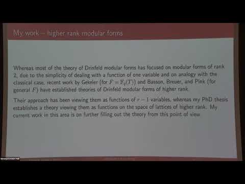 Drinfeld Modular Forms - Liam Bradwin Baker