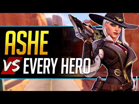 Overwatch Ashe vs Every Hero - All Counters, Strengths, & Weaknesses