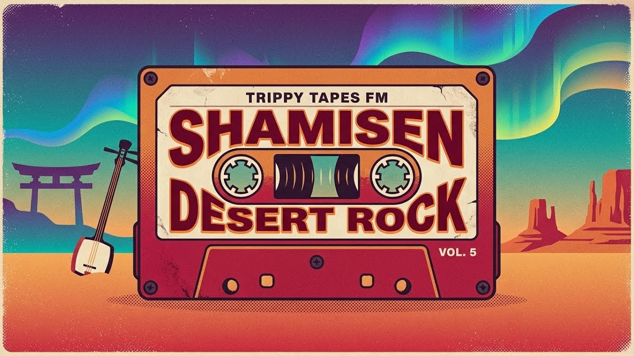 Shamisen Desert Rock & Trip Hop Krautrock - Trippy Tapes FM Vol 5 cover art