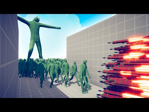 100x ZOMBIE + GIANT vs EVERY GOD - TABS | Totally Accurate Battle Simulator 2023